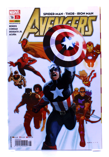Marvel Avengers Comic Nr. 16 (Jul 2012): Gebrochene Helden von Panini